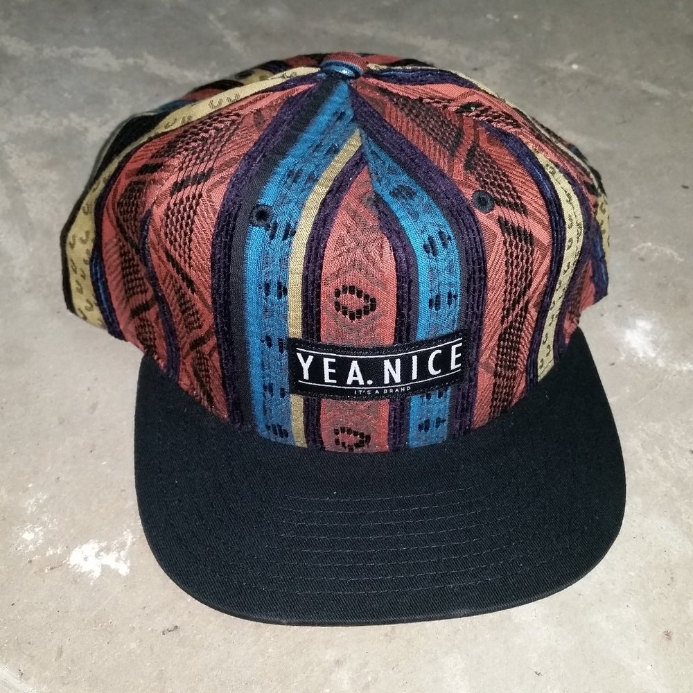 YEA NICE Baseball Cap Hat New Sample Snapback